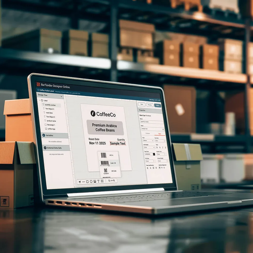 BarTender Designer Online