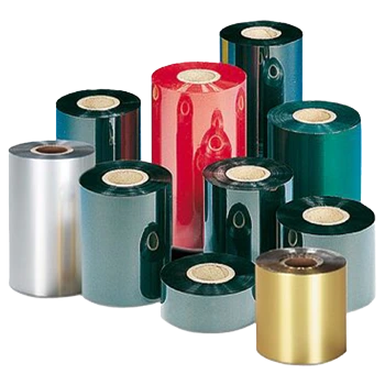 Rubans transfert thermique — cire, résine, cire-résine